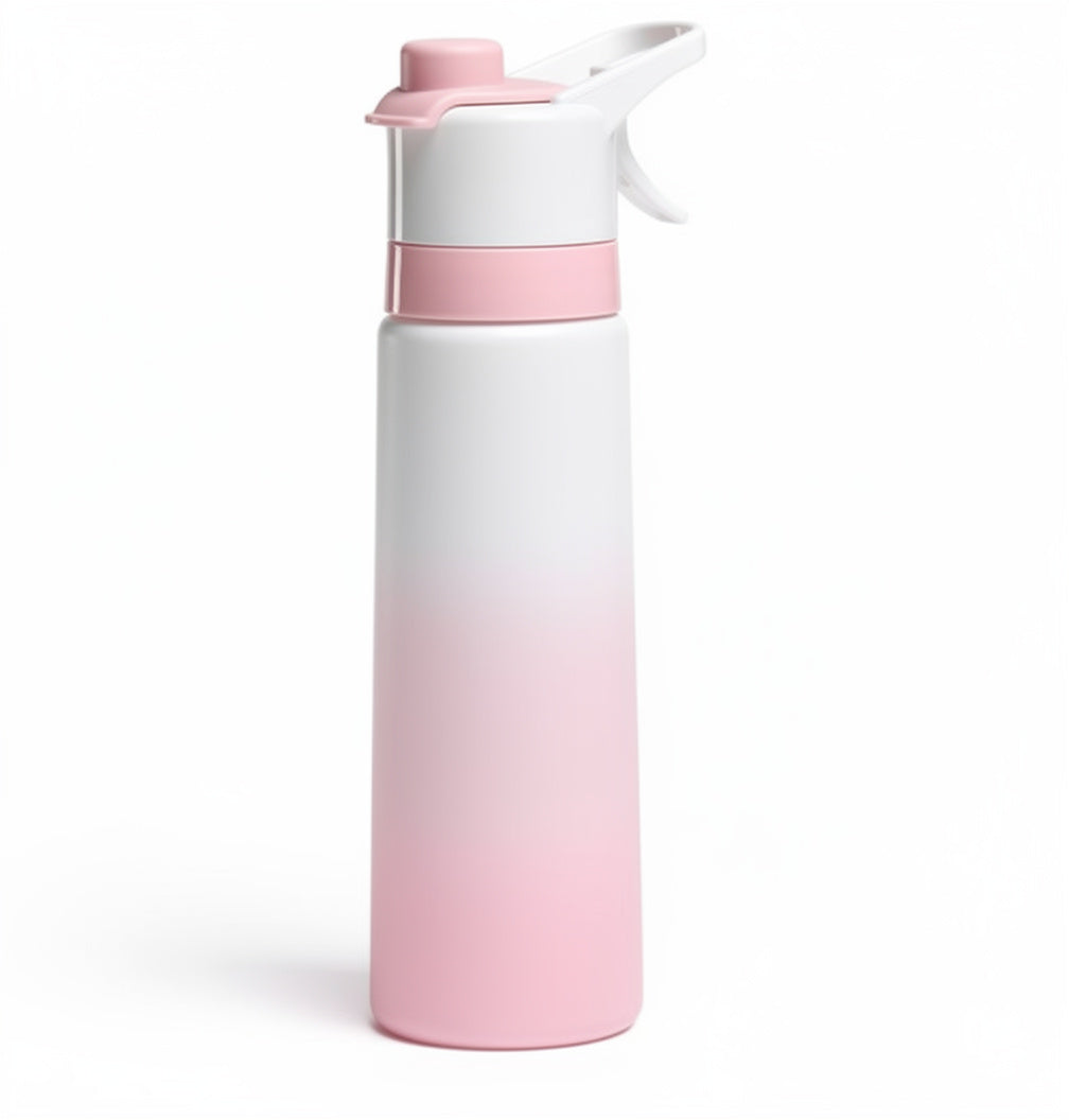 Drink & Refresh - Gourde Brumisateur 2 en 1 - Rose