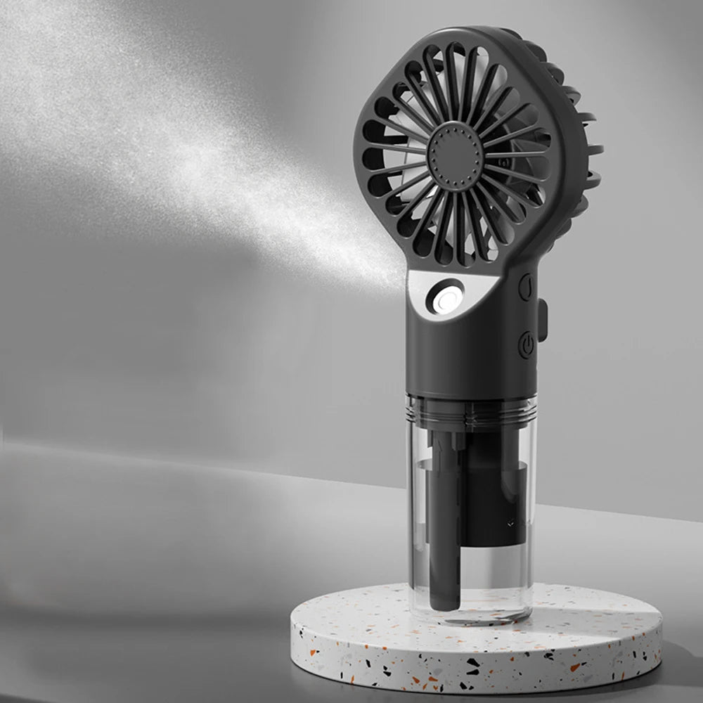 Drink&Refresh - Ventilateur Brumisateur - Noir