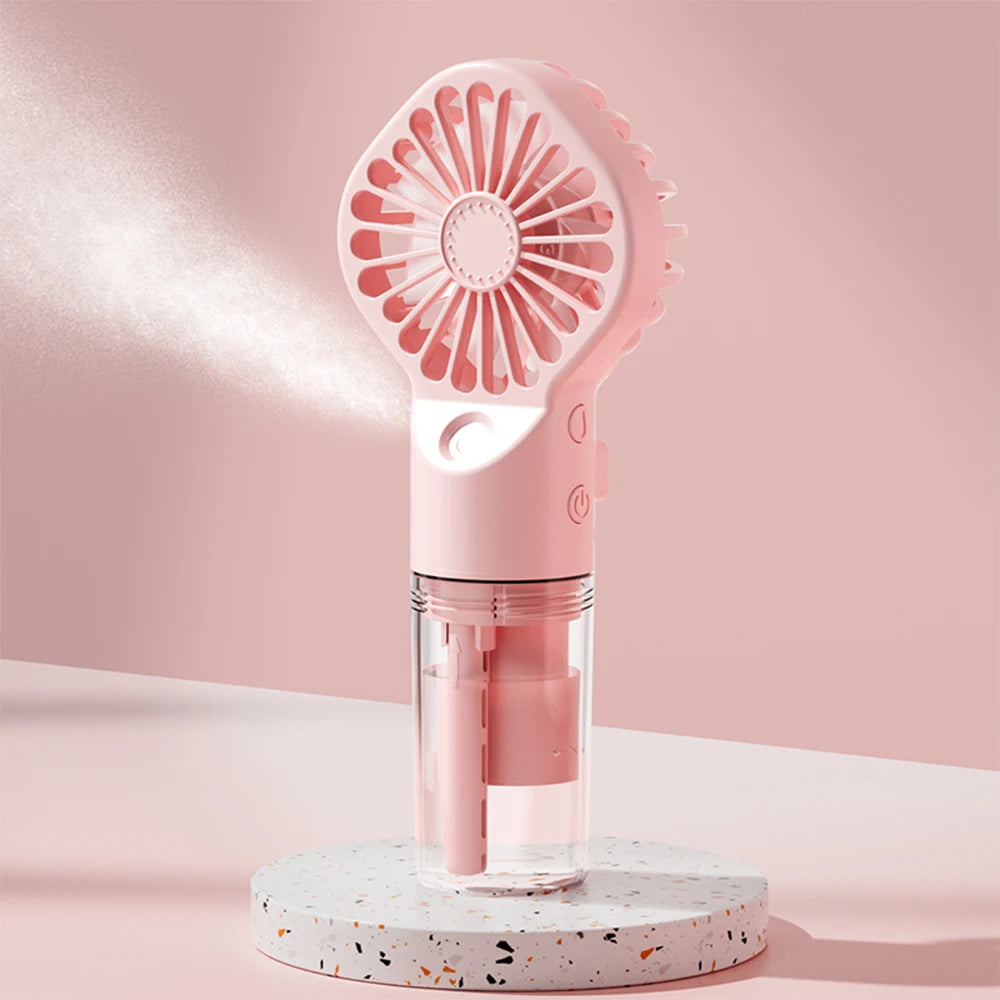 Drink&Refresh - Ventilateur Brumisateur - Rose
